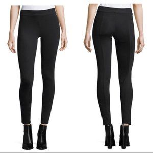 Vince Seamed Black Leggings